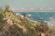 3D european seaside scenery oil painting wall mural wallpaper 51- Jess Art Decoration