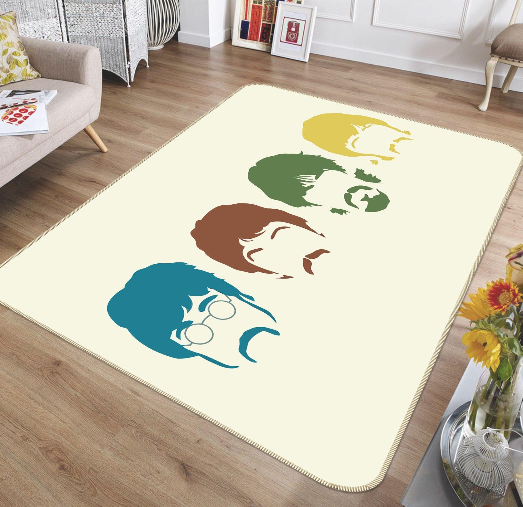 3D The Beatles Non-Slip Rug Mat 197- Jess Art Decoration