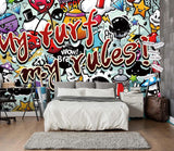 3D doodle monster 068 wall murals- Jess Art Decoration