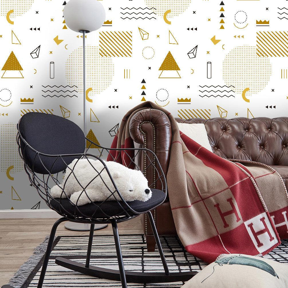 3D Cartoon Color Symbol Wall Mural Wallpaper 22- Jess Art Decoration