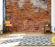 3D red brick wall 102 wall murals- Jess Art Decoration