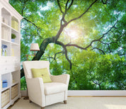 3D sun forest 116 wall murals- Jess Art Decoration