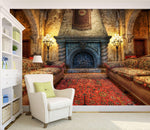 3D retro sofa 027 wall murals- Jess Art Decoration