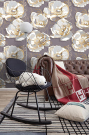 3D White Floral Wall Mural Wallpaper 16- Jess Art Decoration