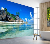 3D Sea Stones 086 Wall Murals