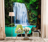 3D forest waterfall 127 wall murals- Jess Art Decoration