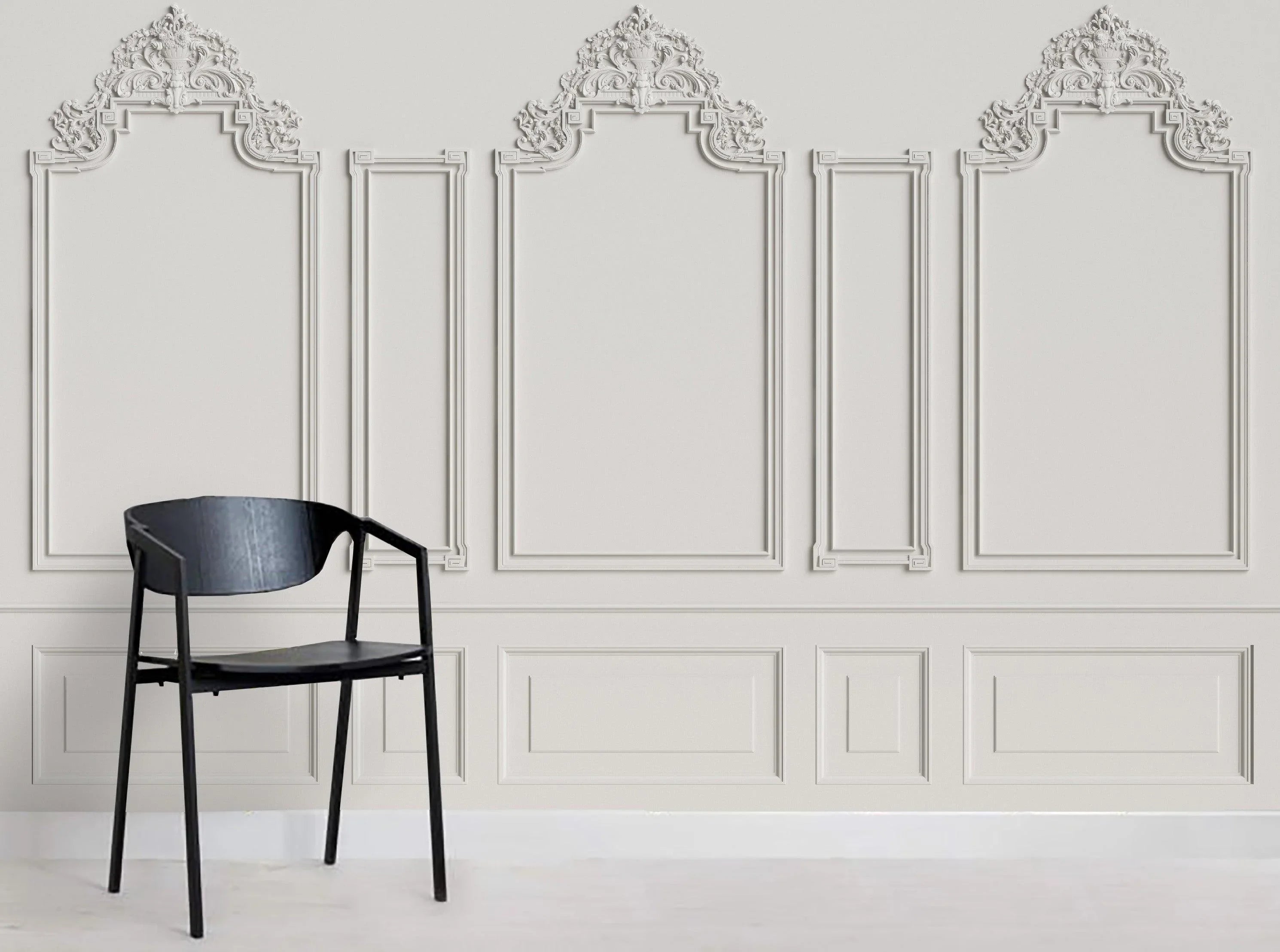 3D White Pattern Relief Effect Wall Mural Wallpaper 43 – Jessartdecoration