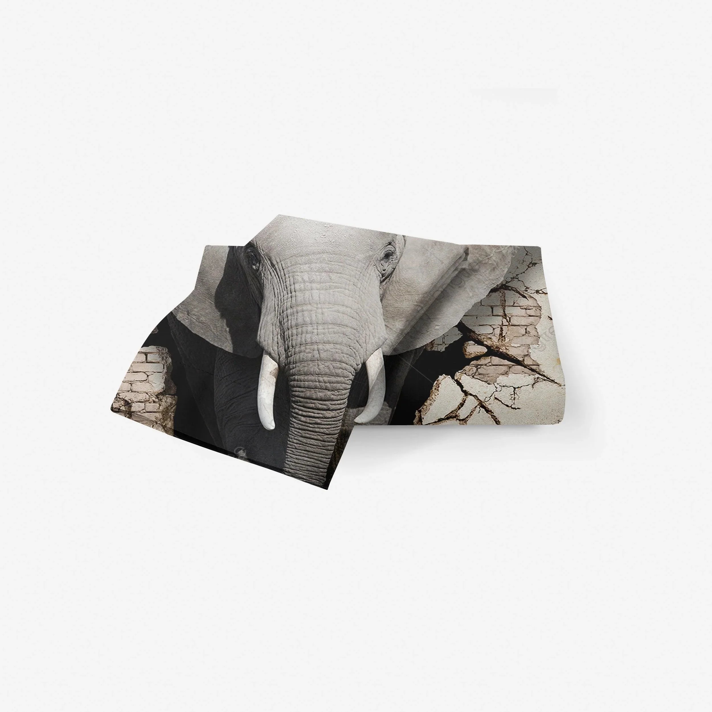 3D Elephant Animal Quilt Cover Set Bedding Set Duvet Cover Pillowcases SF201- Jess Art Decoration