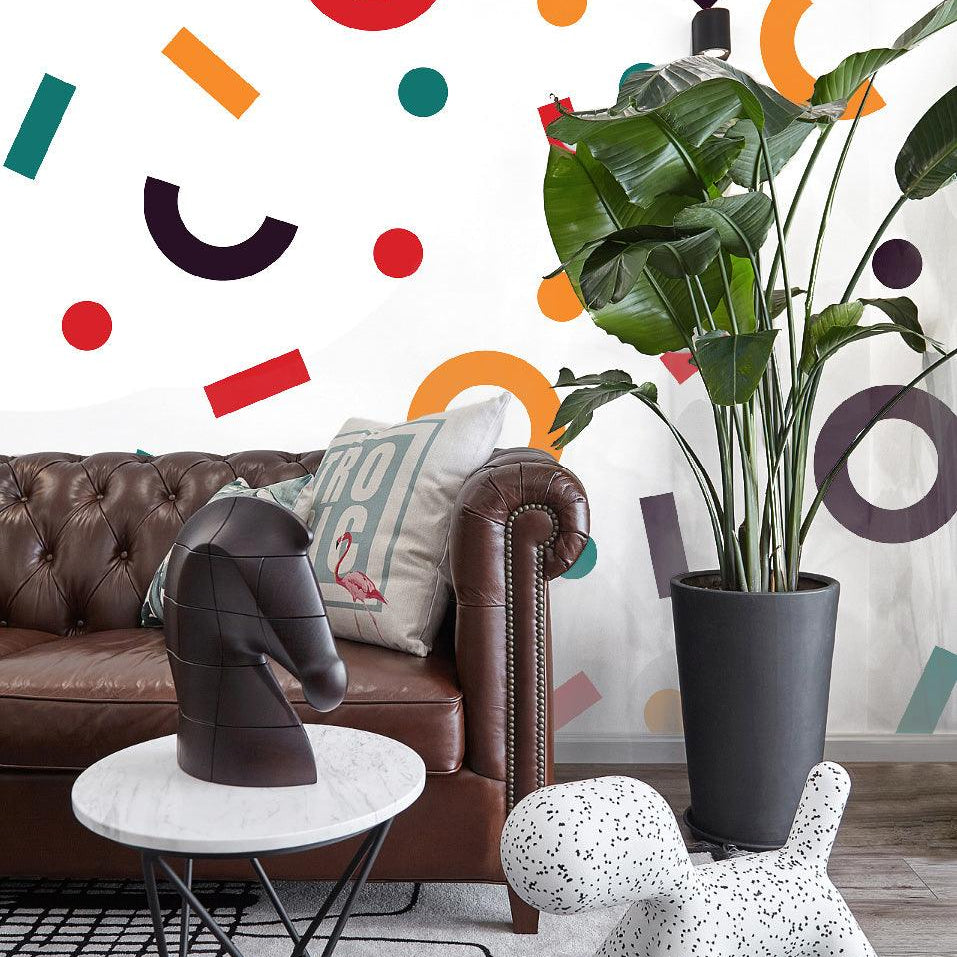 3D White Background Color Symbol Wall Mural Wallpaper 20- Jess Art Decoration