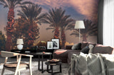 3D tropical coconut tree sunset wall mural wallpaper 84- Jess Art Decoration