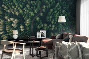 3D aerial photography forest wall mural wallpaper 149- Jess Art Decoration