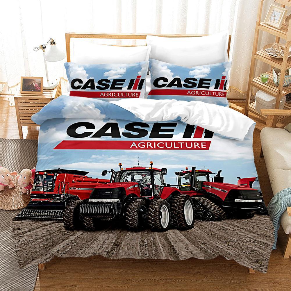 3D Tractor Quilt Cover Set Bedding Set Duvet Cover Pillowcases WJ 1653- Jess Art Decoration
