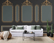 3D Black Relief Effect Wall Mural Wallpaper  51- Jess Art Decoration