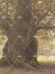 3D big tree oil painting wall mural wallpaper 89- Jess Art Decoration