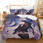 3D Hatsune Miku Quilt Cover Set Bedding Set Pillowcases 63- Jess Art Decoration