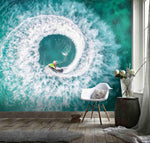 3D Blue Sea Spray Wall Mural Wallpaper 113- Jess Art Decoration