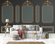 3D Black Relief Effect Wall Mural Wallpaper  51- Jess Art Decoration