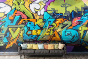 3D Color Graffiti Wall Mural Wallpaper 22- Jess Art Decoration