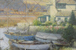 3D rural wooden boat landscape oil painting wall mural wallpaper 80- Jess Art Decoration