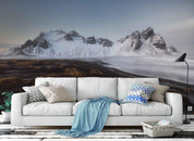 3D snow mountain sky landscape wall mural wallpaper 10- Jess Art Decoration
