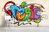 3D Scribble Letters Wall Mural Wallpaper 12- Jess Art Decoration