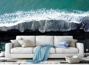 3D blue sea waves wall mural wallpaper 142- Jess Art Decoration