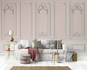 3D Pink Pattern Relief Effect Wall Mural Wallpaper 44- Jess Art Decoration