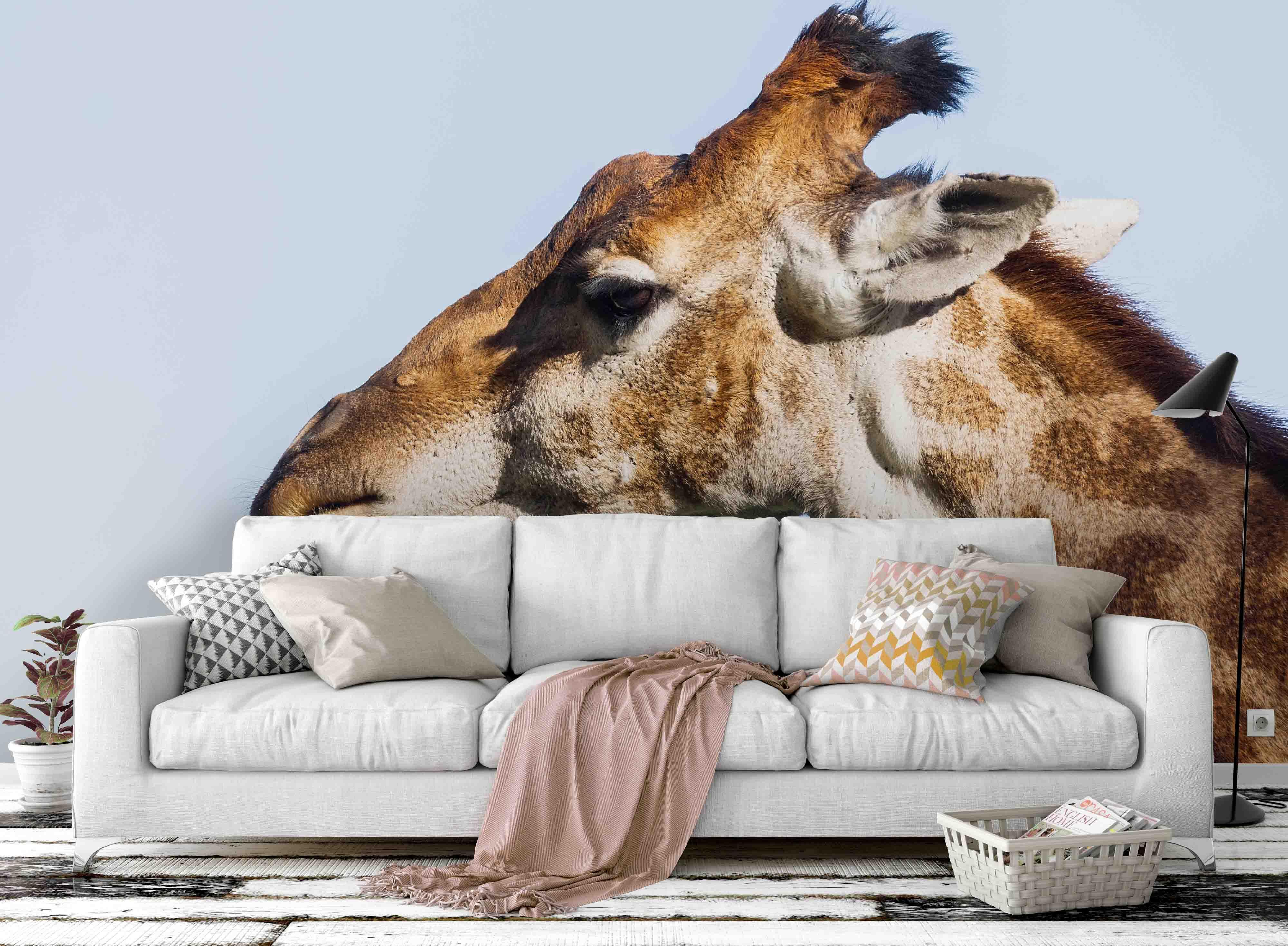 3D giraffe pattern wall mural wallpaper 18- Jess Art Decoration