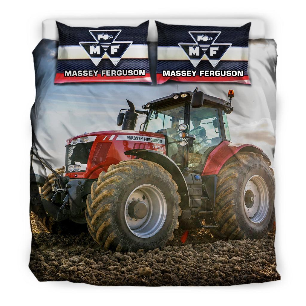3D Tractor Quilt Cover Set Bedding Set Duvet Cover Pillowcases WJ 1656- Jess Art Decoration