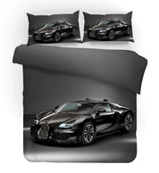 3D Super Car Quilt Cover Set Bedding Set Pillowcases 69- Jess Art Decoration