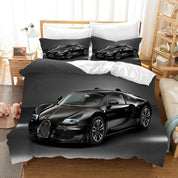 3D Super Car Quilt Cover Set Bedding Set Pillowcases 69- Jess Art Decoration