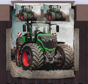 3D Tractor Quilt Cover Set Bedding Set Duvet Cover Pillowcases WJ 1657- Jess Art Decoration