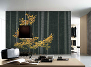 3D autumn yellow leaves forest wall mural wallpaper 152- Jess Art Decoration