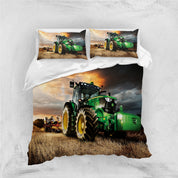 3D Tractor Quilt Cover Set Bedding Set Duvet Cover Pillowcases WJ 1658- Jess Art Decoration