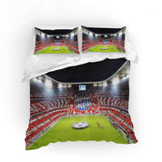 3D Football Soccer Stadium Quilt Cover Set Bedding Set Duvet Cover Pillowcases SF184- Jess Art Decoration