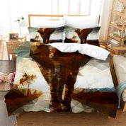 3D Abstract Elephant Quilt Cover Set Bedding Set Pillowcases 139- Jess Art Decoration