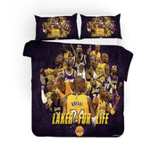 3D Basketball Star Quilt Cover Set Bedding Set Pillowcases 28- Jess Art Decoration