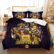 3D Basketball Star Quilt Cover Set Bedding Set Pillowcases 28- Jess Art Decoration