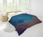 3D Blue Starry Sky Universe Night Quilt Cover Set Bedding Set Pillowcases 30- Jess Art Decoration