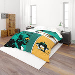 3D Color Cartoon Eagle Tortoise Quilt Cover Set Bedding Set Pillowcases  51- Jess Art Decoration