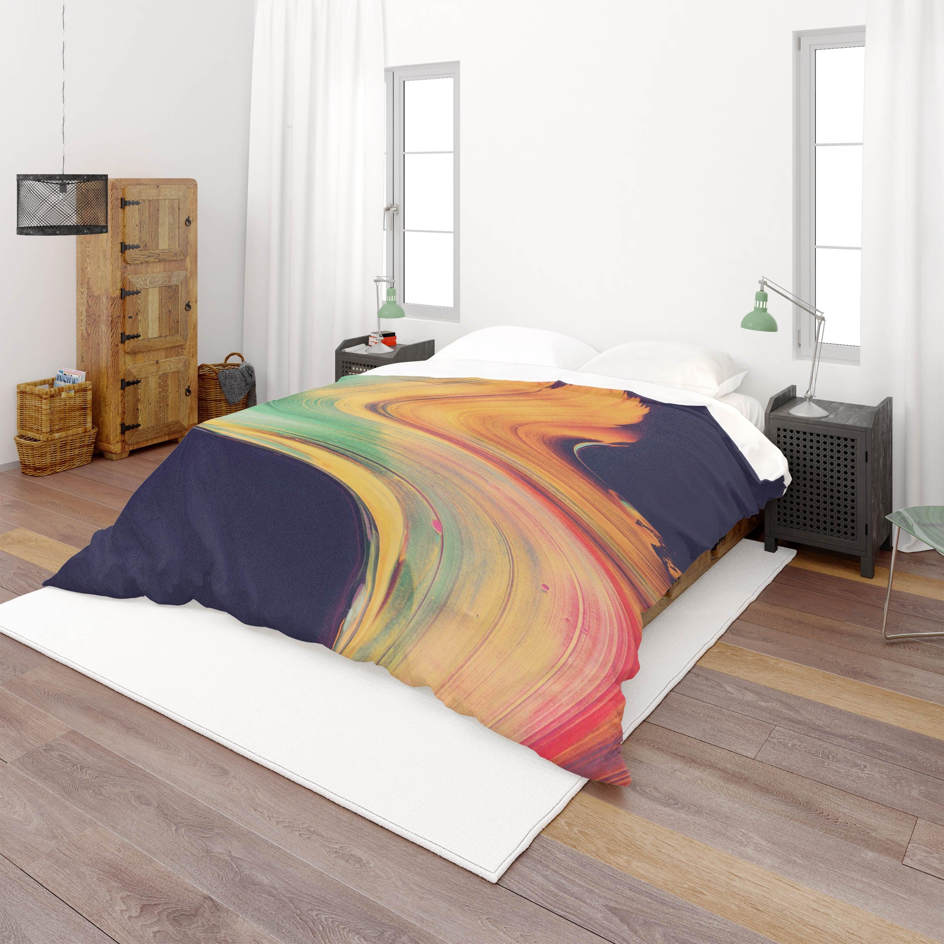 3D Color Abstract Pattern Quilt Cover Set Bedding Set Pillowcases  26- Jess Art Decoration