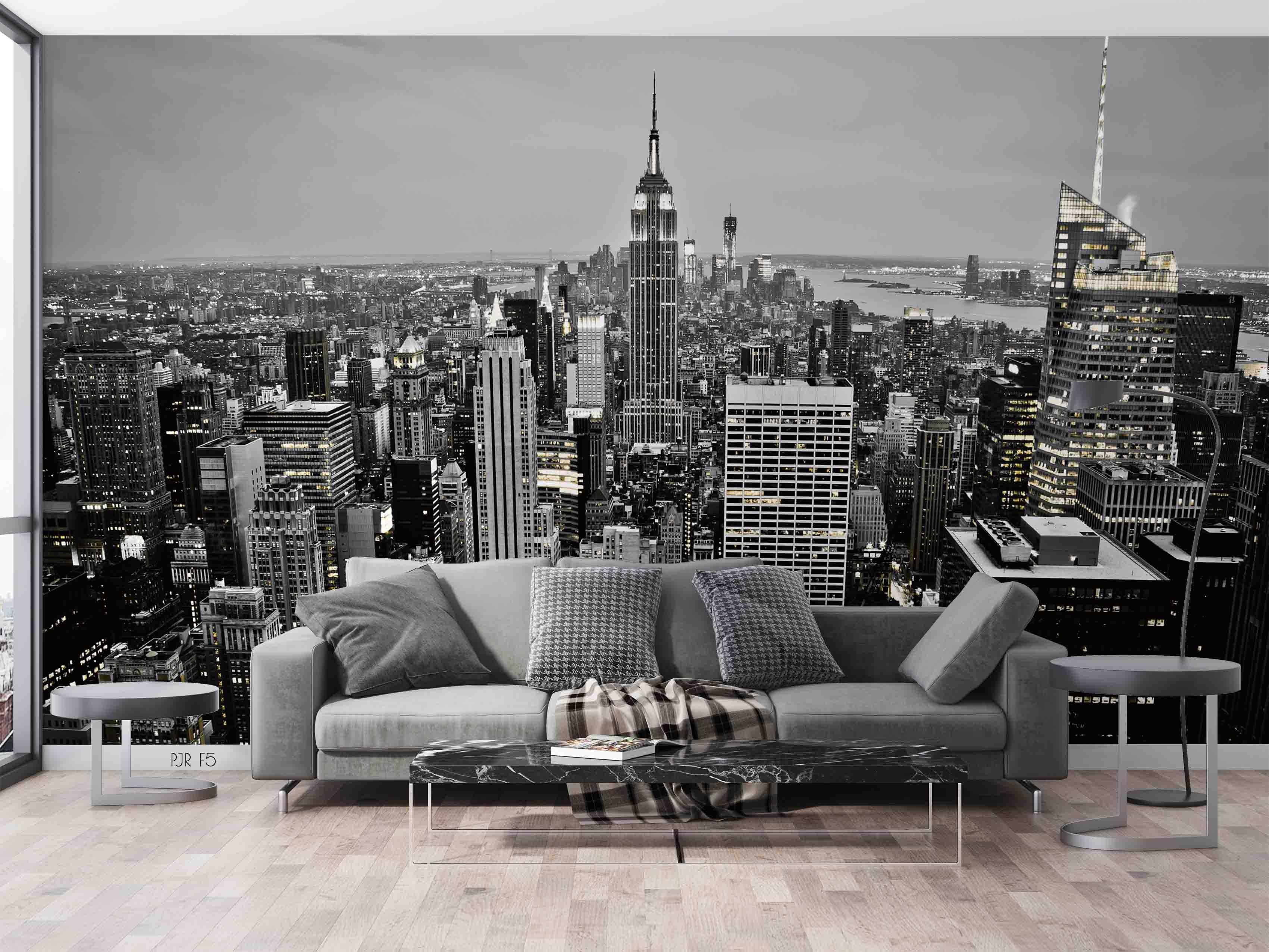 3D Morden City Building Wall Mural Wallpaper WJ 6672- Jess Art Decoration