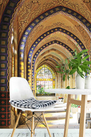 3D Corridor Arch Building Window Wall Mural Wallpaper 74- Jess Art Decoration