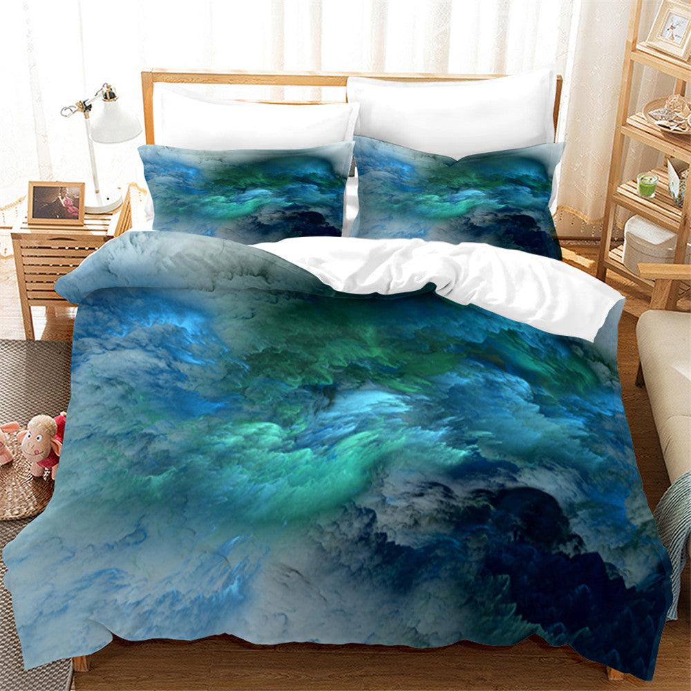 3D Artistic Cloud Quilt Cover Set Bedding Set Duvet Cover Pillowcases 179- Jess Art Decoration