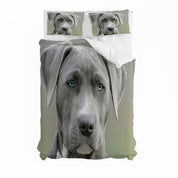 3D Animal Dog Quilt Cover Set Bedding Set Duvet Cover Pillowcases 140- Jess Art Decoration