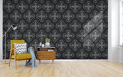 3D black white pattern wall mural  Wallpaper 14- Jess Art Decoration