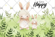 3D Cartoon Rabbit Grassland Wall Mural Wallpaper 16- Jess Art Decoration