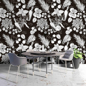 3D Black Tomato Mint Bottle Wall Mural Wallpaper SF 82- Jess Art Decoration