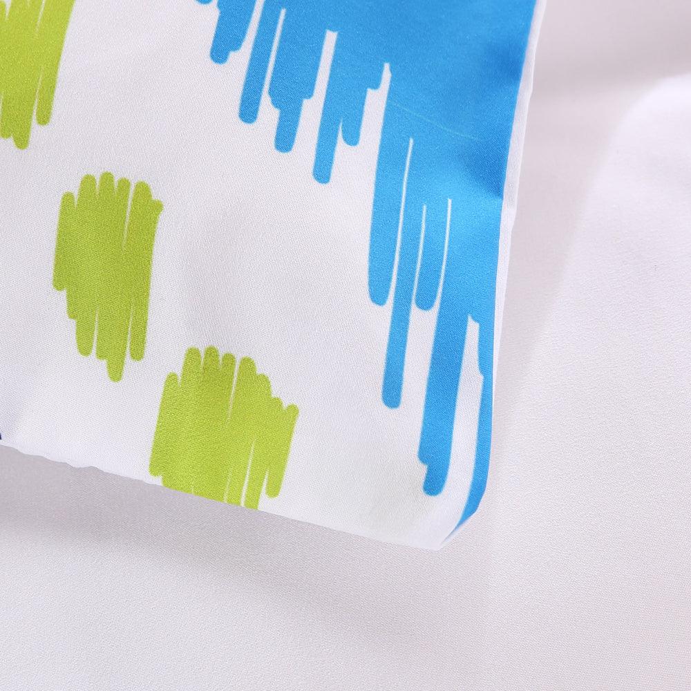 3D Abstract Blue Geometry Quilt Cover Set Bedding Set Duvet Cover Pillowcases 520- Jess Art Decoration