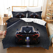 3D Super Car Quilt Cover Set Bedding Set Pillowcases 74- Jess Art Decoration